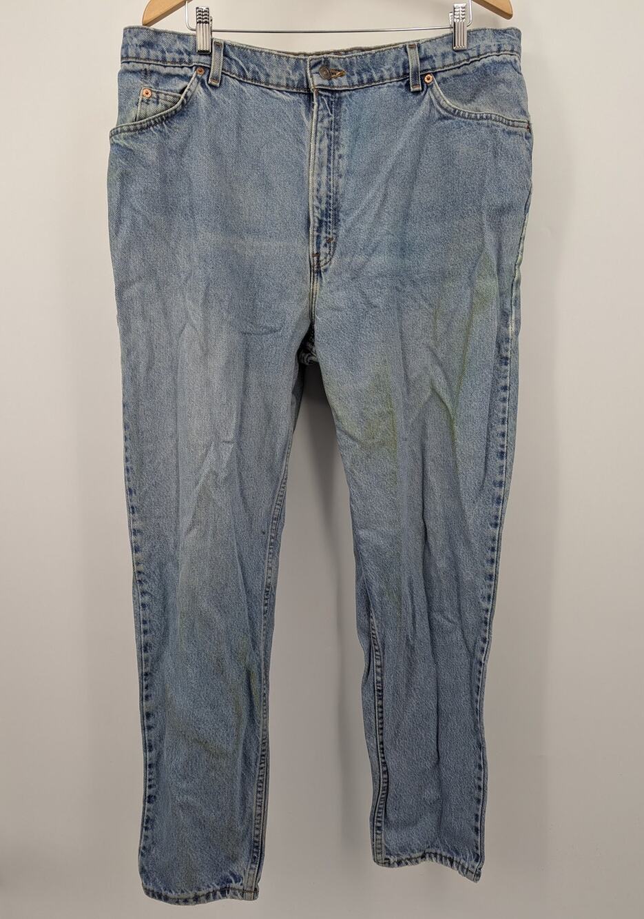 Vintage Levis 9922 Orange Tab Jeans Womens 20W Plus 40x30 High Rise Tapered USA